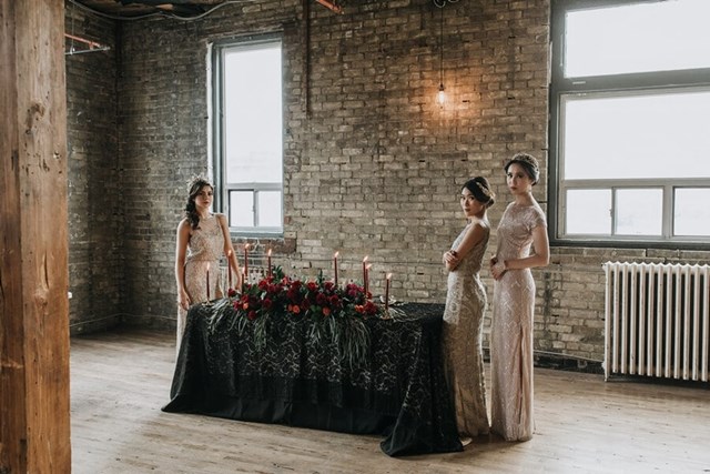 A Moody Gothic-Glam Inspired Style Shoot