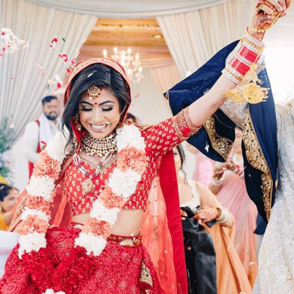 Elle & Be Films featured in Rima and Tushar’s Stunning 2-Day Toronto Wedding Celebration