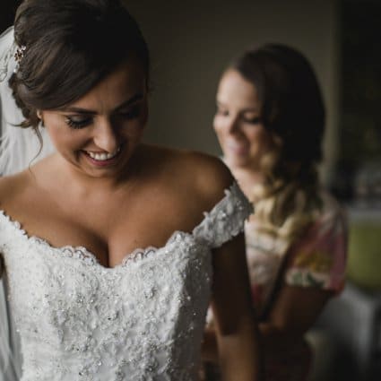 Maggie Sottero featured in Courtney and Nick’s Elegant Barn Wedding at Earth to Table Farm