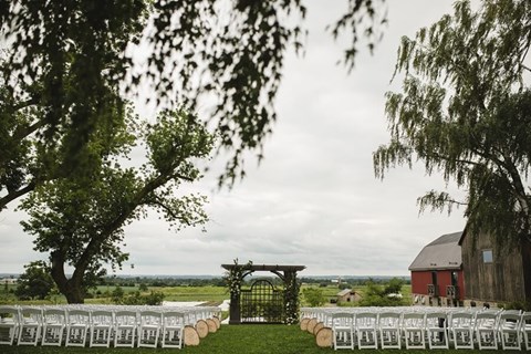 Courtney and Nick's Elegant Barn Wedding at Earth to Table Farm