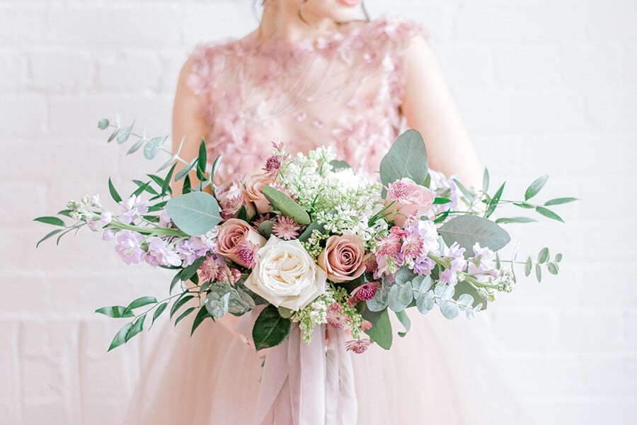 dreamy mauve inspired styled shoot, 14