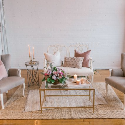 Tufts and Toile featured in An Incredibly Dreamy Mauve Inspired Styled Shoot