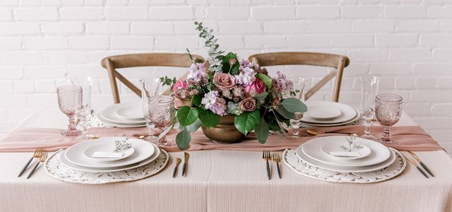 An Incredibly Dreamy Mauve Inspired Styled Shoot