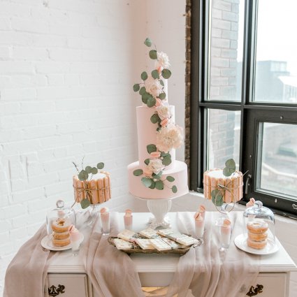 Sweet Regards featured in An Incredibly Dreamy Mauve Inspired Styled Shoot