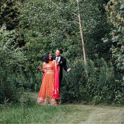 Naturally Captured featured in Neha and Jeff’s Lovely Wedding at Miller Lash House