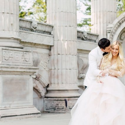 Zuchter Berk Kosher Caterers featured in Shiry and Gabe’s Romantic Wedding at the Guild Inn Estate