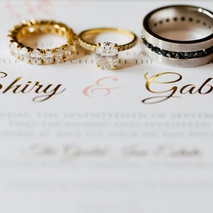 The Polka Dot Paper Shop featured in Shiry and Gabe’s Romantic Wedding at the Guild Inn Estate