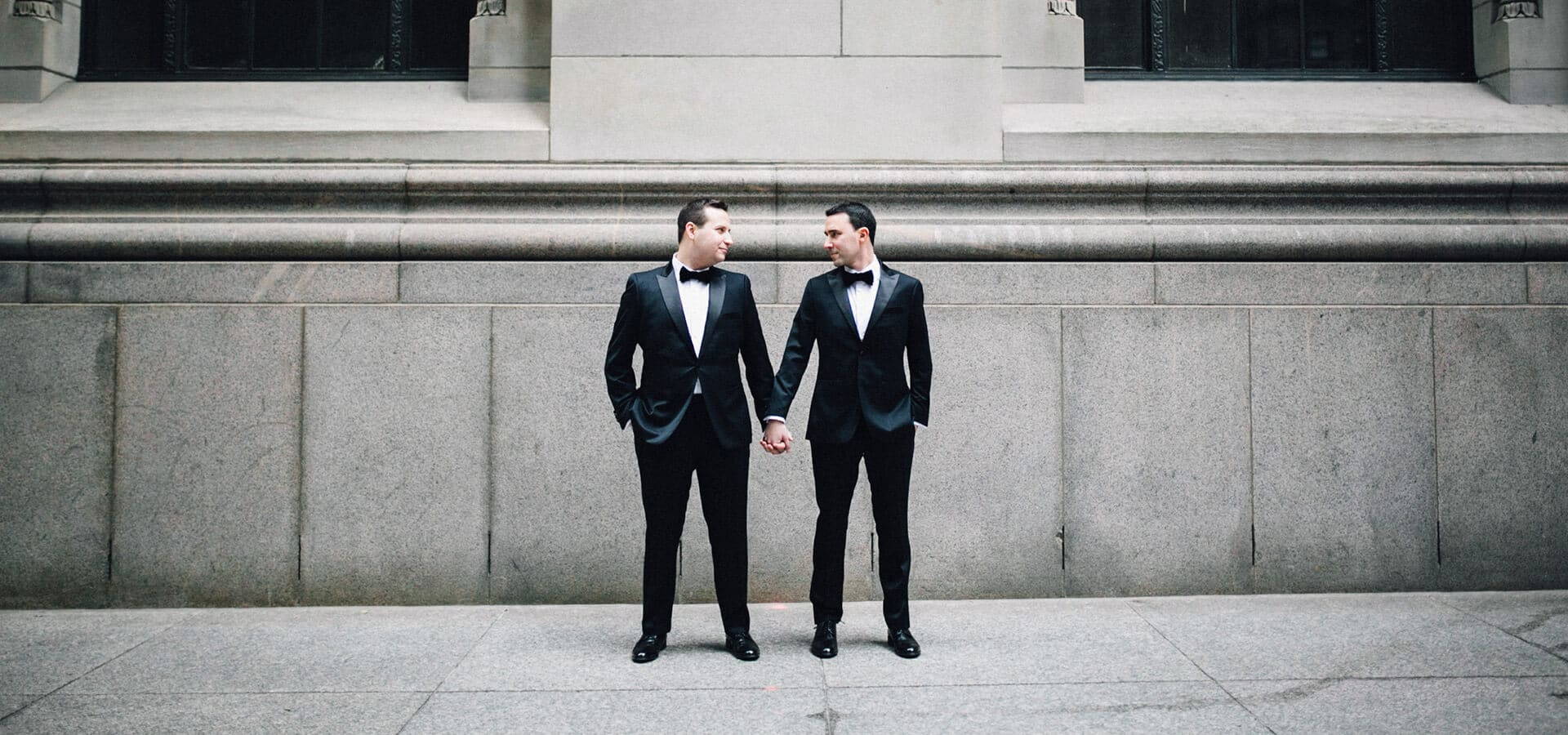 Hero image for Daniel and Jonathan’s Classically Elegant Big Day at the King Edward Hotel