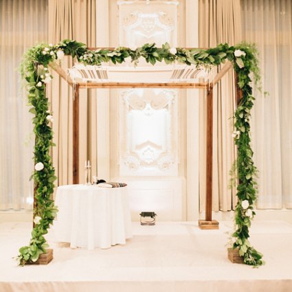 chuppah.ca featured in Daniel and Jonathan’s Classically Elegant Big Day at the King…