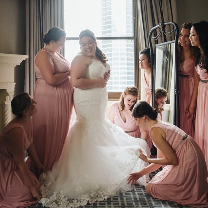 Toronto Beauty Group featured in Theresa and Michael’s Classically Elegant Wedding at The Fair…
