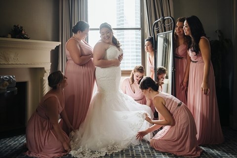 Theresa and Michael's Classically Elegant Wedding at The Fairmont