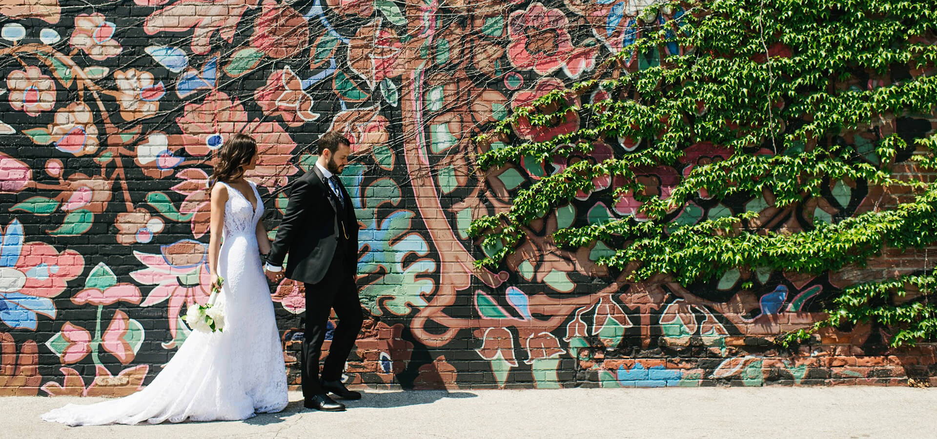 Hero image for Jayme and Kyle’s Modern City Wedding at 99 Sudbury