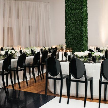 Berries and Blooms featured in Jayme and Kyle’s Modern City Wedding at 99 Sudbury