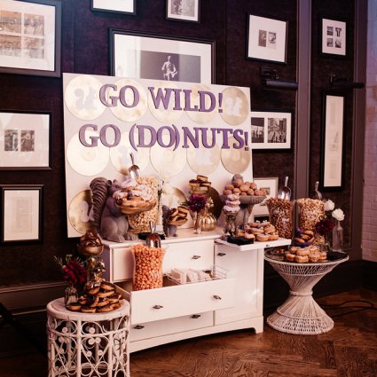 Toronto Popcorn Company featured in Nicole and Nate’s Ultra Sweet Wedding at the Storys Building