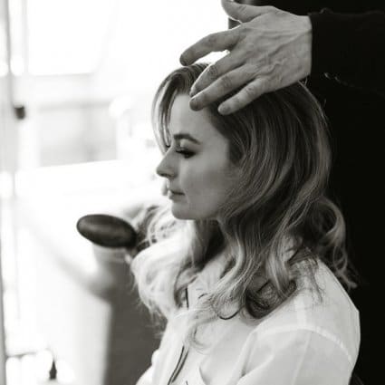 Dawna Boot Makeup featured in Elly and Peter’s Stunning Wedding at Langdon Hall