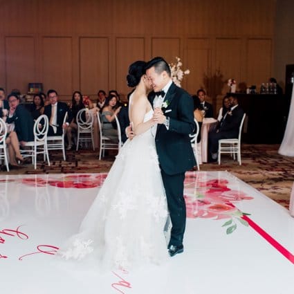 Event Graffiti featured in Monica and Garros’ Glam Modern Day Wedding at the Shangri-La