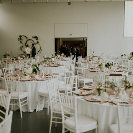 Bash Panache featured in Marnie and Jake’s Gorgeous Art Gallery Wedding