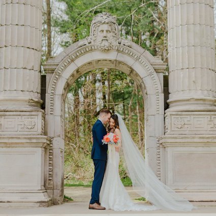 The Guild Inn Estate featured in Steph + Ben’s Pretty Pastel Wedding at the Guild Inn Estate