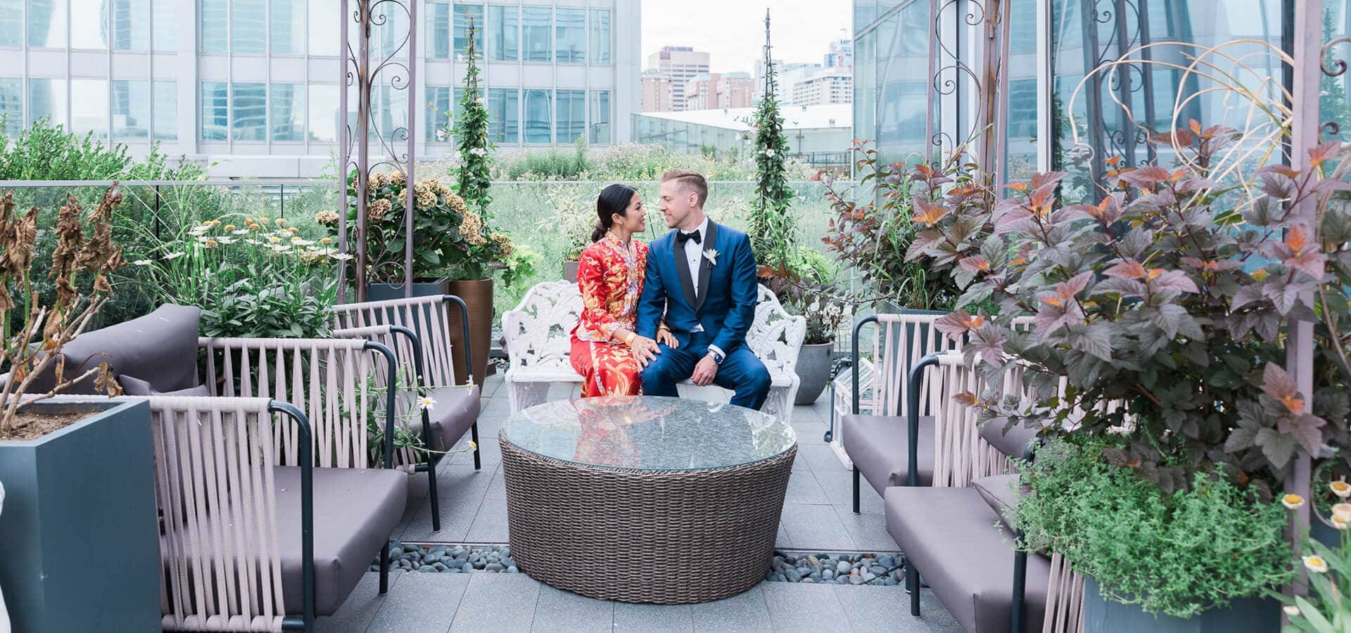 Hero image for Tera and Michael’s Classically Beautiful Wedding at the Shangri-La, Toronto
