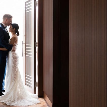 Shangri-La Hotel, Toronto featured in Tera and Michael’s Classically Beautiful Wedding at the Shang…