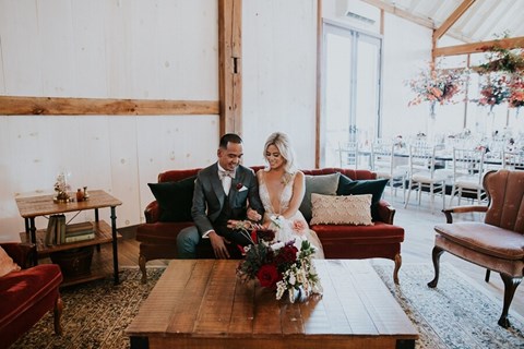 Jemma and Red's Romantic Earth To Table Farm Wedding
