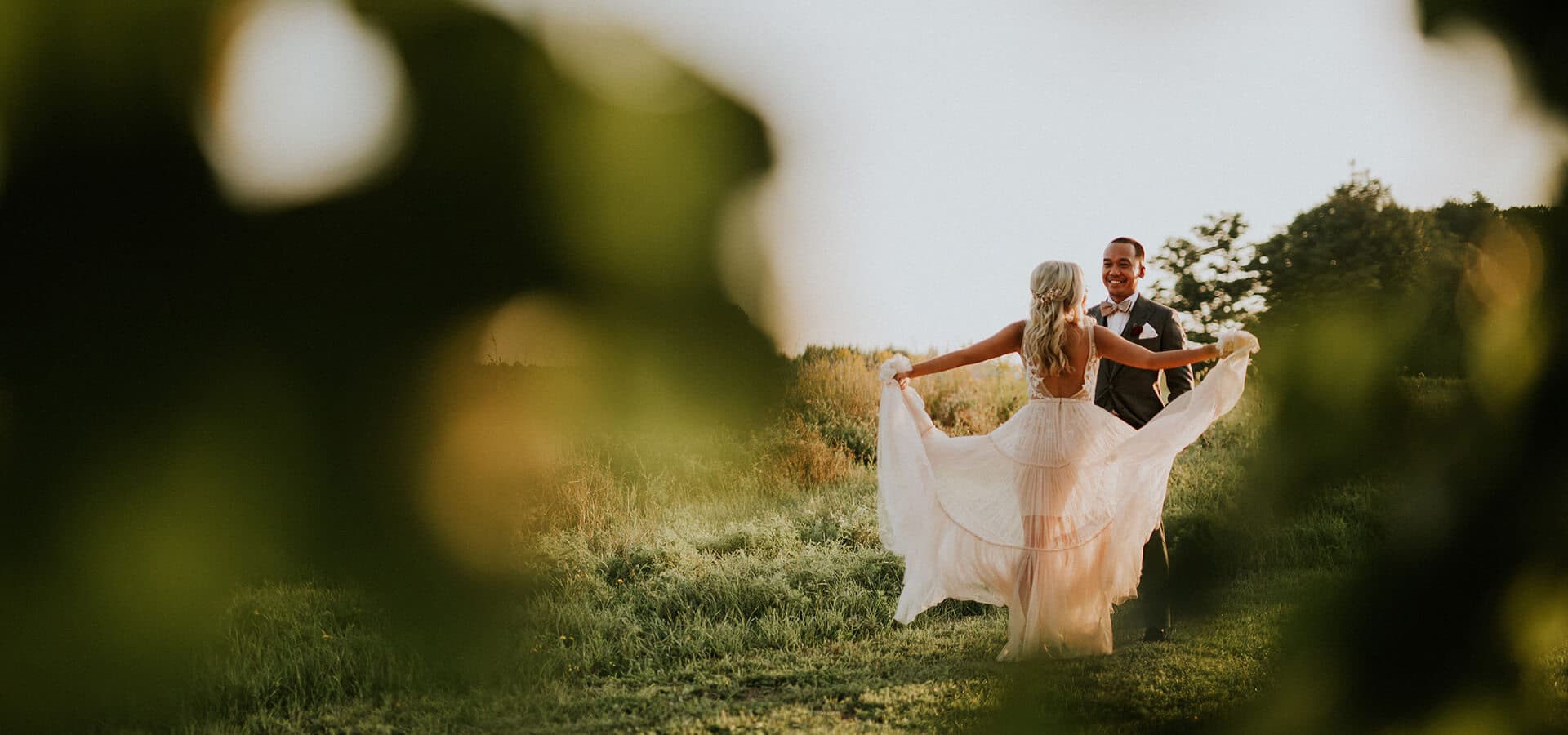 Hero image for Jemma and Red’s Romantic Earth To Table Farm Wedding