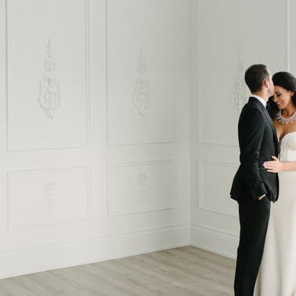 Thumbnail for Alexa & Nick’s Elegant Wedding at Chateau Le Parc