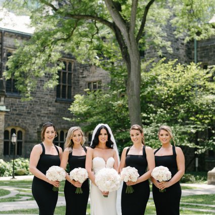 Royal Orchid Florist featured in Alexa & Nick’s Elegant Wedding at Chateau Le Parc