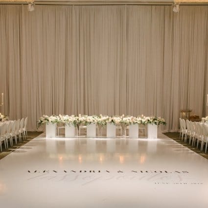 Axe Media Group featured in Alexa & Nick’s Elegant Wedding at Chateau Le Parc