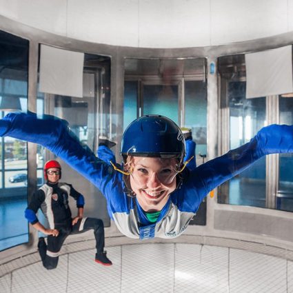iFLY Toronto Indoor Skydiving featured in 23 Awesome Adult Birthday Party Ideas