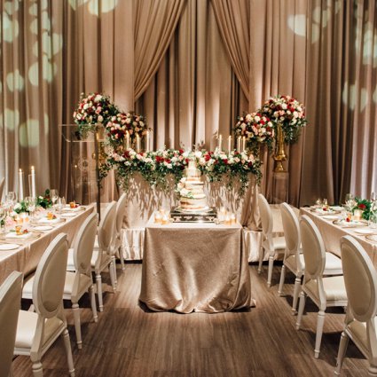 Chateau Le Parc featured in Susan and Robert’s Elegant Winter Wedding at Chateau Le Parc