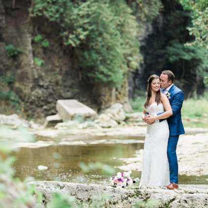 Elora Mill Hotel & Spa featured in Kate and Kyle’s Stunning Elora Mill Wedding