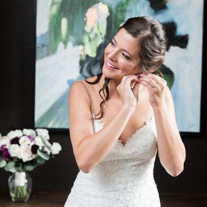 The Beauty Team featured in Kate and Kyle’s Stunning Elora Mill Wedding