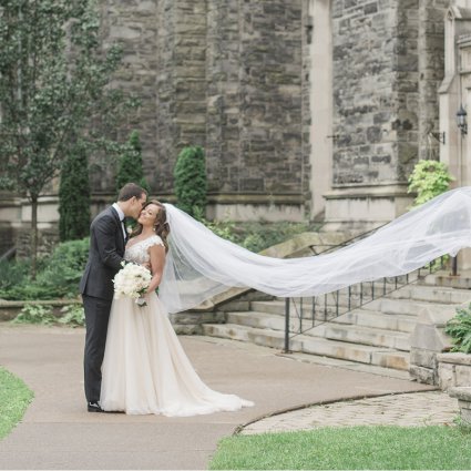 Beautiful Life Studios featured in Dana and Fraser’s Sweetly Elegant Affair at The King Edward H…