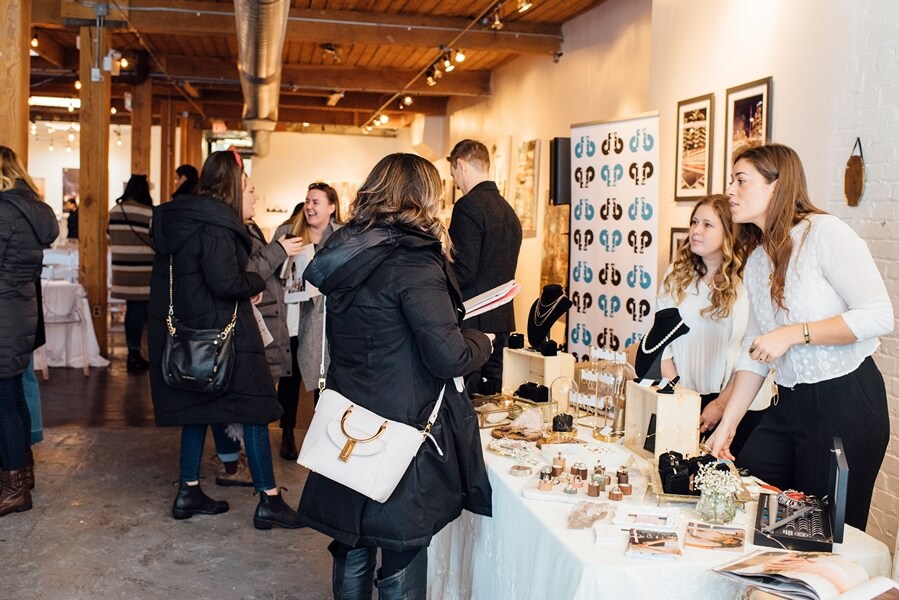 a 2019 wedding open house at twist gallery, 37