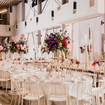 Enzo Mercuri Designs featured in Hayley and Jeff’s Ultra Romantic Wedding at the Alpine Ski Club