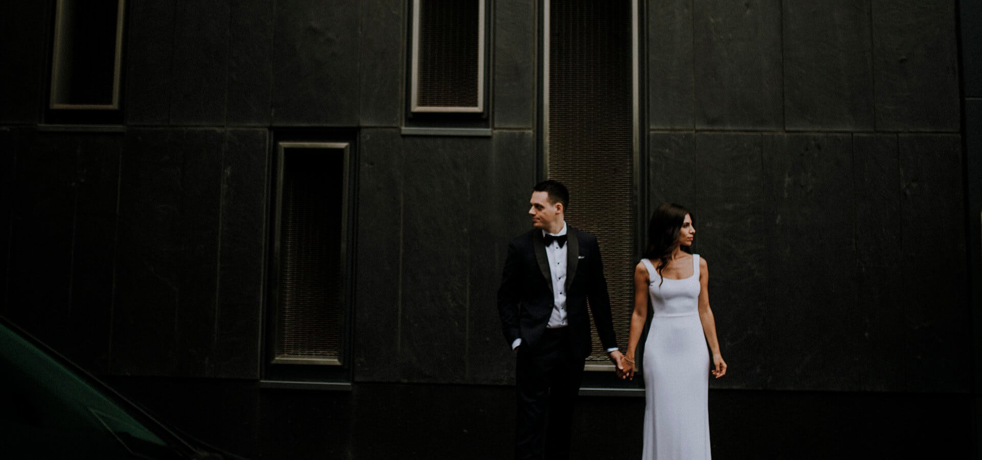 Hero image for Jana and Jeremy’s Modern-Chic Wedding at Ricarda’s