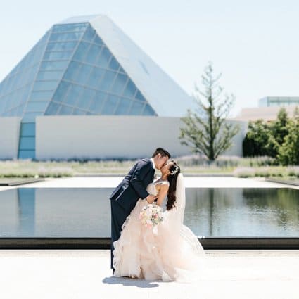 Aga Khan Museum featured in Emily and Hyo’s Elegant Malaparte Wedding