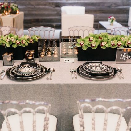 MB Designs Inc | Decor Rentals featured in A Wedding Open House Celebrating the Grand Opening of Eglinto…