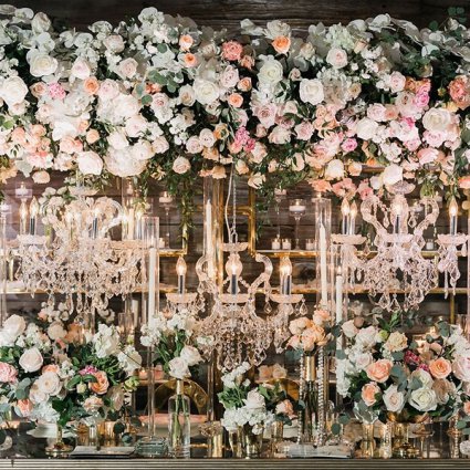 Creations by Gitta featured in A Wedding Open House Celebrating the Grand Opening of Eglinto…
