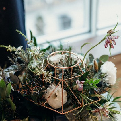 Pine Flora featured in Styled Shoot: A Celestial Love in the City