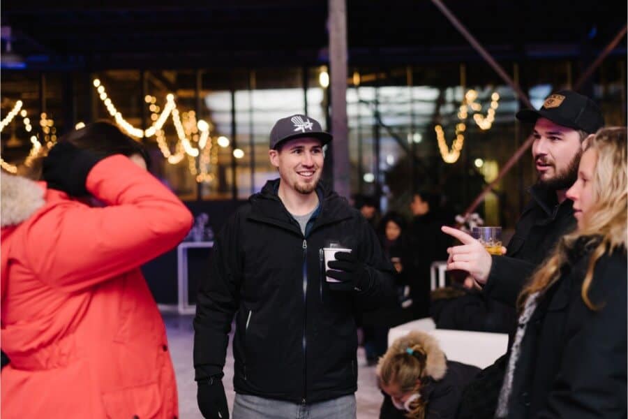 an industry skate night at evergreen brick works, 30
