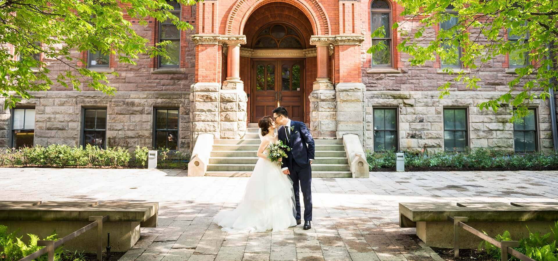 Hero image for Wei + Jim’s Chic Wedding at the Royal Conservatory of Music