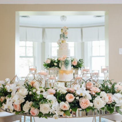 Dolce Vita Cakes featured in Kathy and Kevin’s Lovely Wedding at Paletta Mansion
