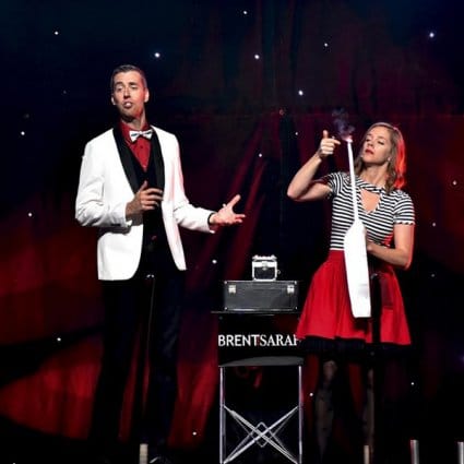 Brent and Sarah's Comedy Magic Show featured in 22 Awesome Entertainment Ideas to Take Your Event to the Next…