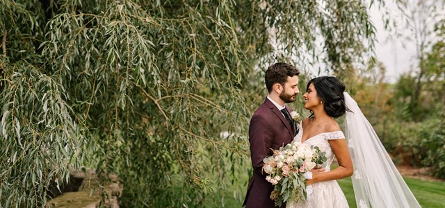 Rachel & Mike's Lush Garden Wedding at the Arlington Estate