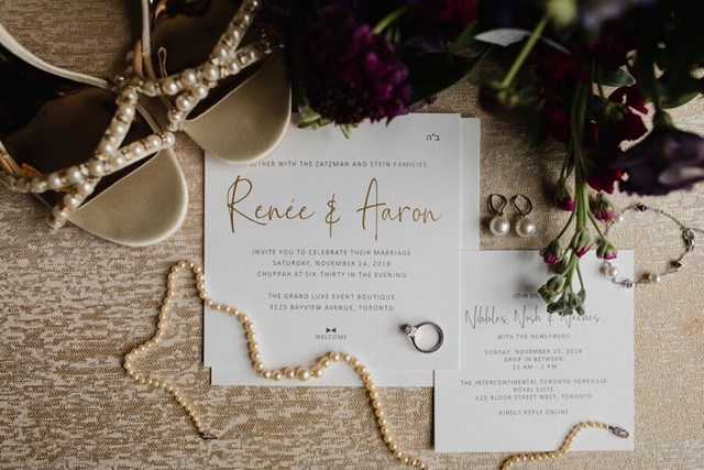 Renée and Aaron's Beautiful Wedding at the Grand Luxe Event Boutique