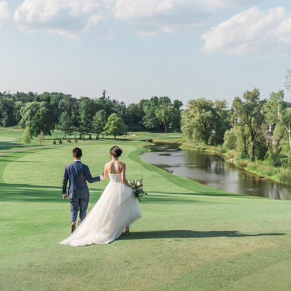 Bayview Golf & Country Club featured in Kimberly and Jonathan’s Magical Wedding at the Bayview Golf a…