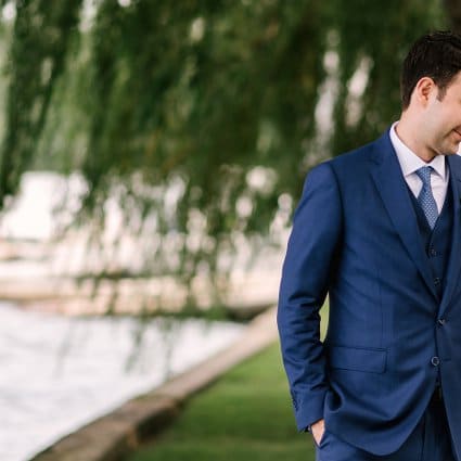 Ania Wazny Creative featured in Megan and Santiago’s Lakeside Wedding at the Royal Canadian Y…