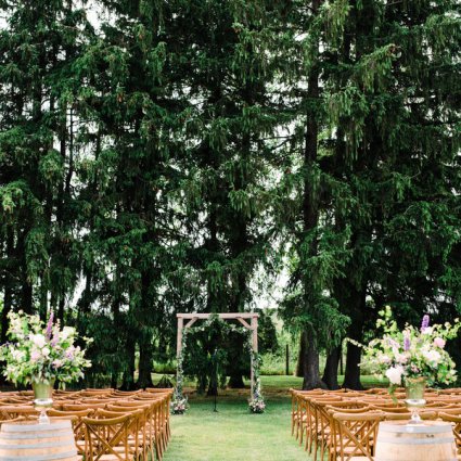 Cambium Farms featured in Lauren and Mark’s Classic, Laid Back Cambium Farms Wedding